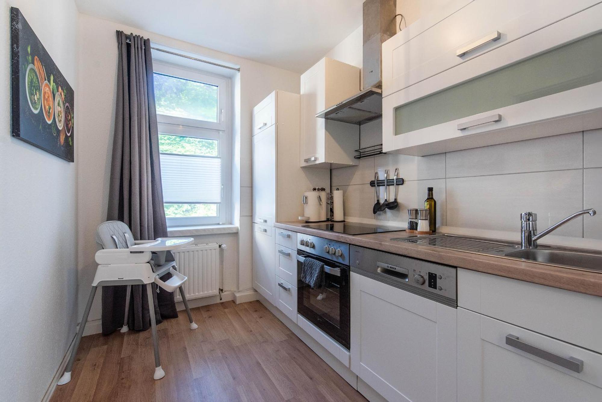 Apartment - Modern - Familienfreundlich - Kueche Gotha Buitenkant foto